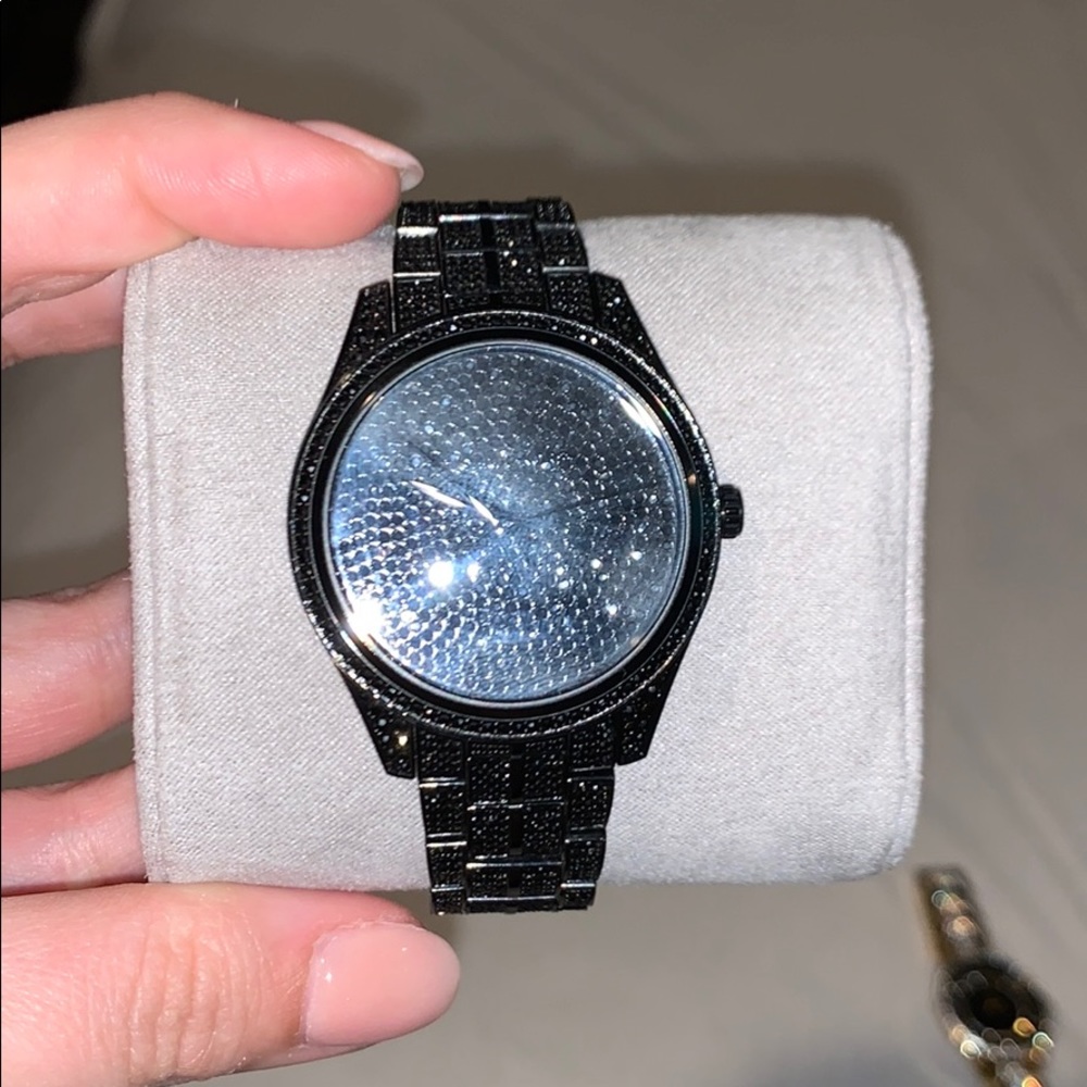 Michael kors swarovski crystal watch